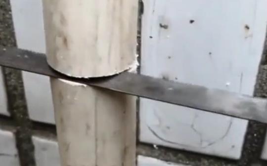 pvc管中間斷了拼接視頻分享，這個(gè)思路還是比較實(shí)用的！