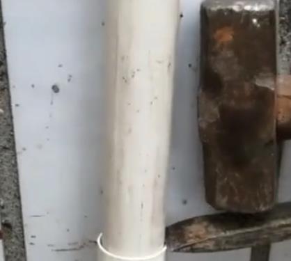 pvc管中間斷了拼接視頻分享，這個(gè)思路還是比較實(shí)用的！