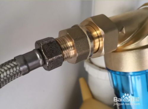 廚房水管前置過濾器安裝圖文說明，7張圖7個步驟，立馬學會！