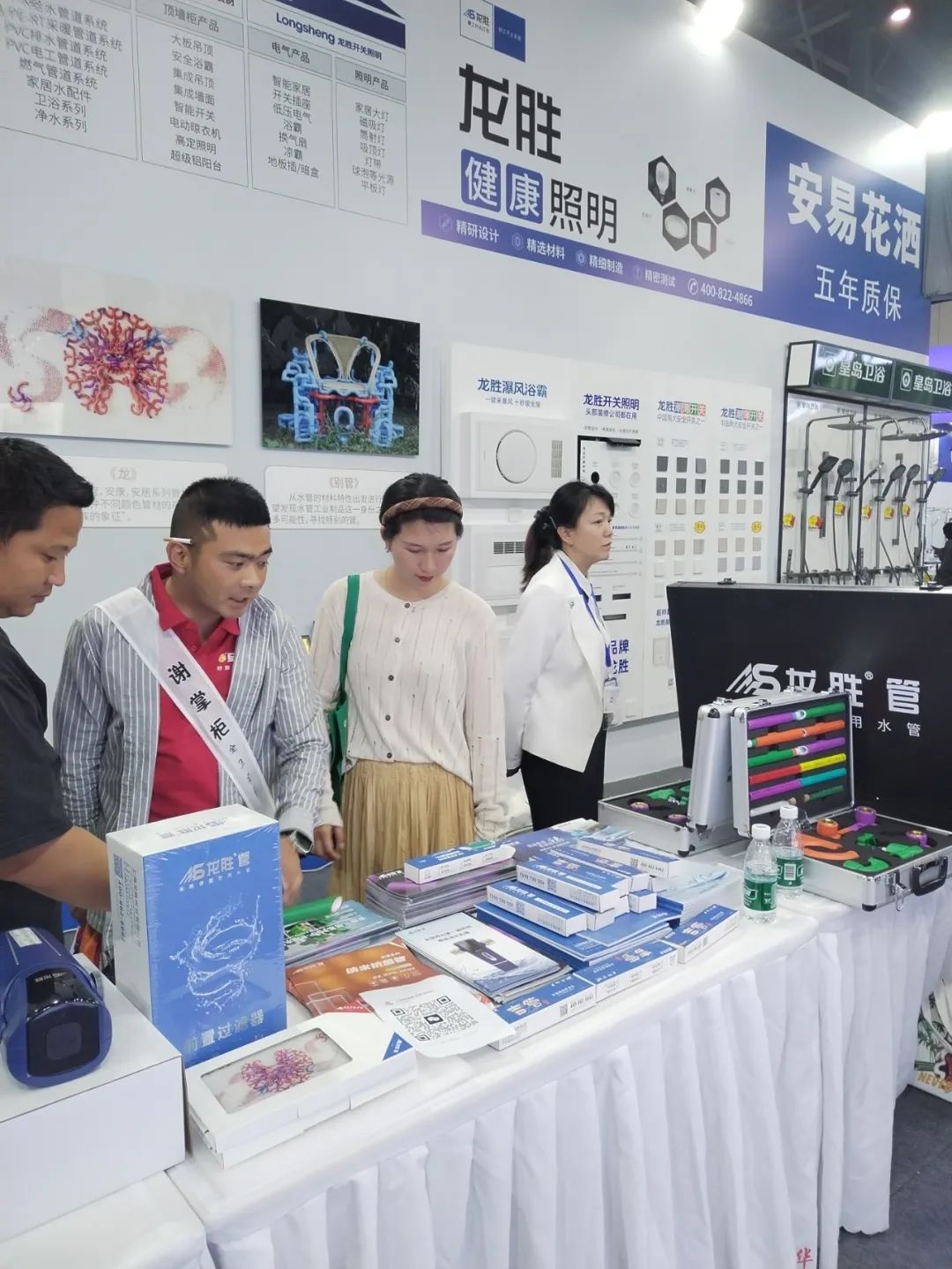 龍勝管2025成都建博會：用科技重塑健康，以藝術定義未來